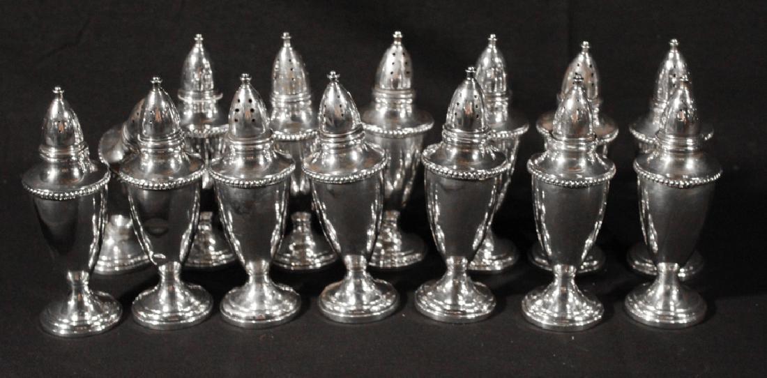 Large Set Fisher Weighted Sterling Silver Casters (1 of 1)