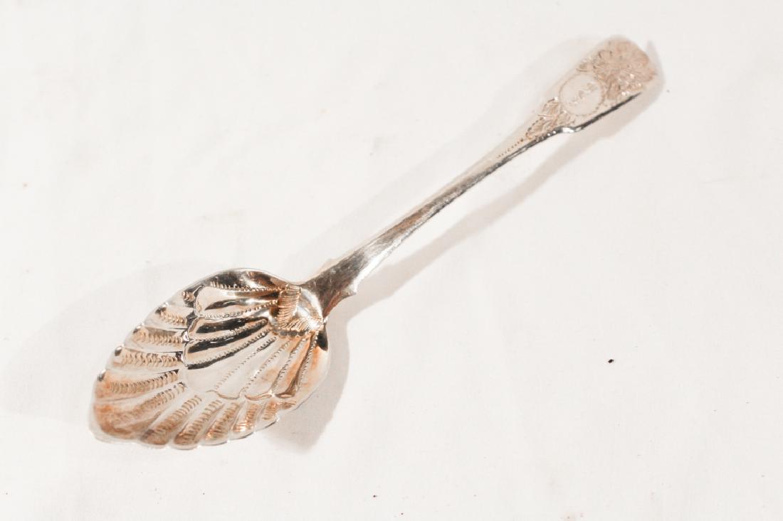 George III Silver Serving Spoon by John Lias (1 of 2)