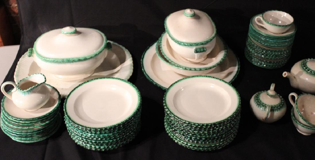 Antique Shell Edge Porcelain Dinner Service (1 of 3)