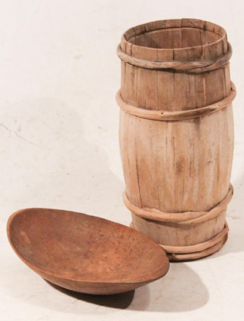 Two Antique Backcountry Wood Articles (1 of 1)