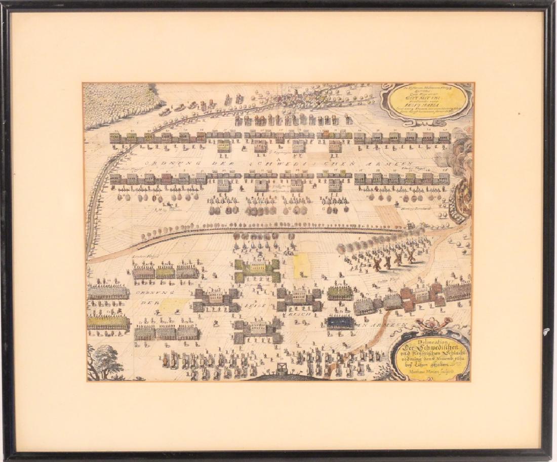 1632 Military Map the Delineation of Schmedifchen (1 of 2)