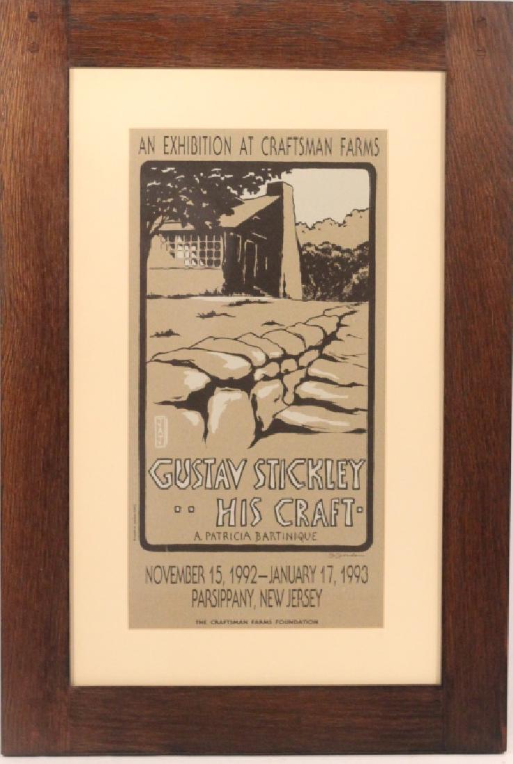 Judith A Jordan Poster for Stickley Exhibition (1 of 1)