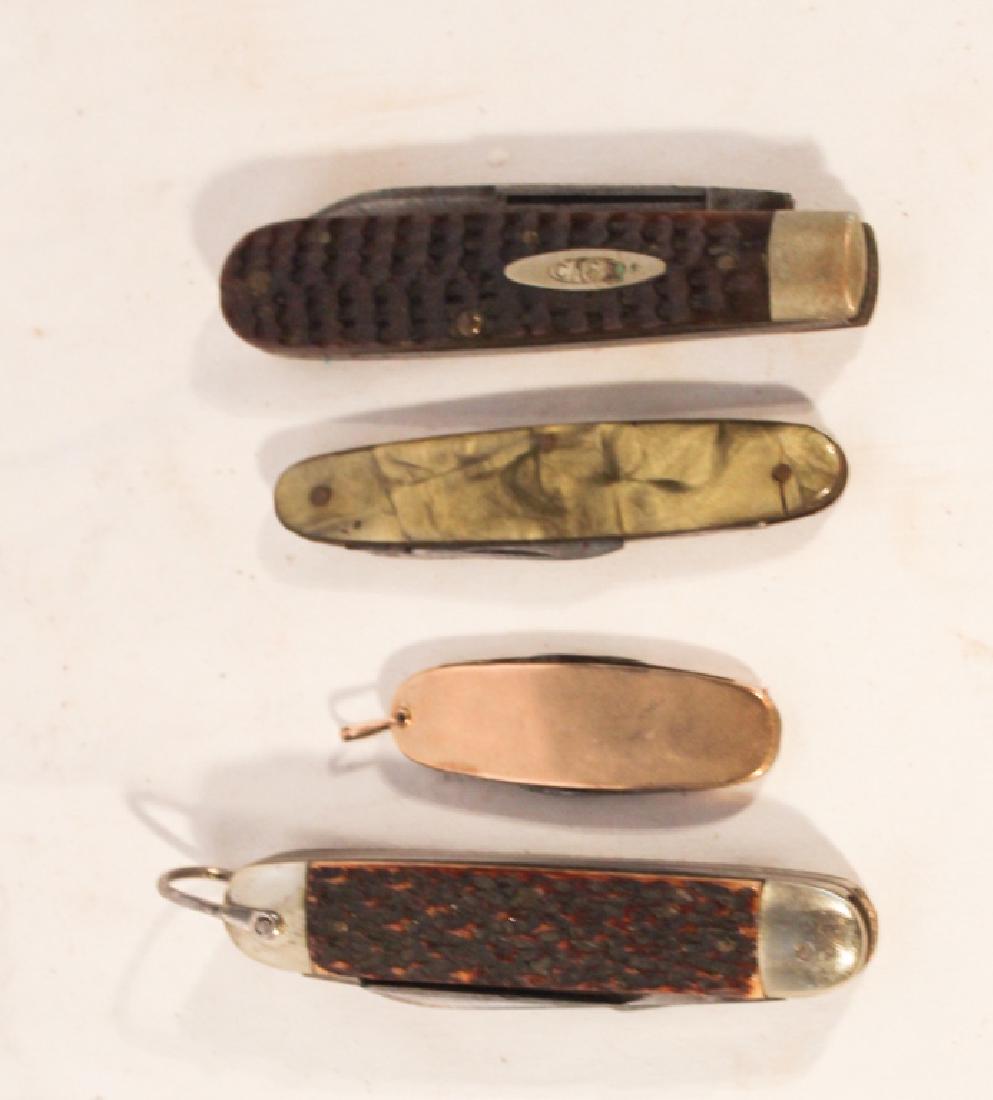 Collection Four Vintage Pocket Knives (1 of 2)