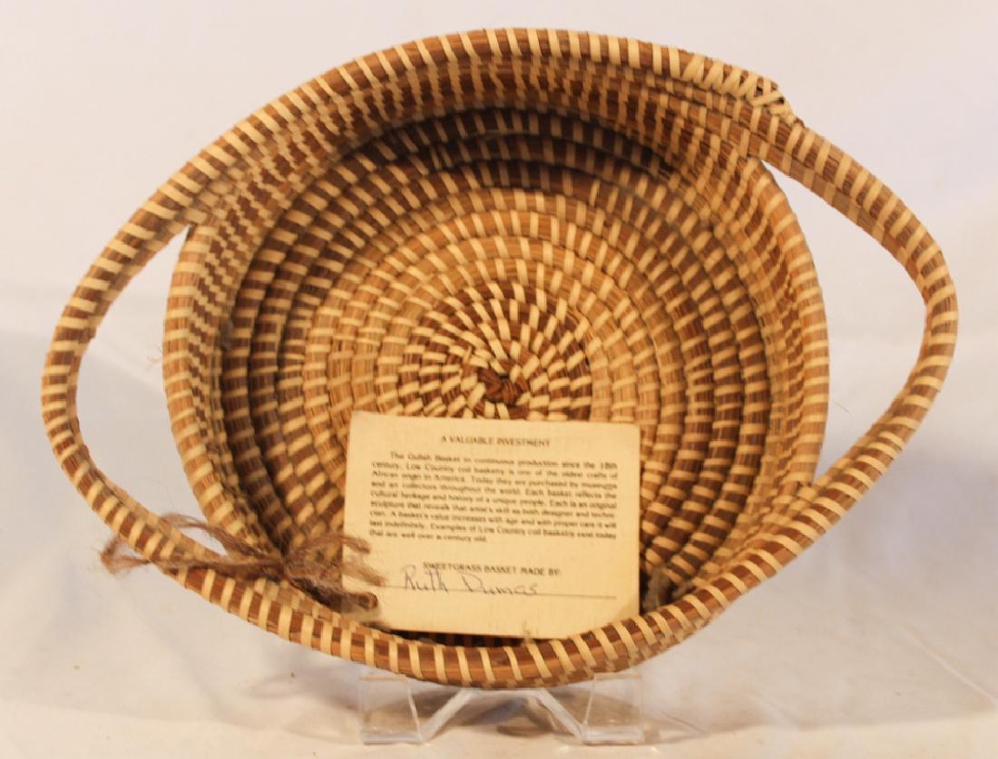 Vintage Charleston Sweetgrass Gullah Basket (1 of 1)