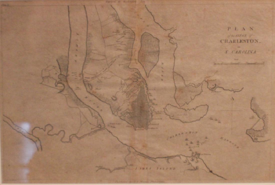 1807 Map Charleston, South Carolina (1 of 1)