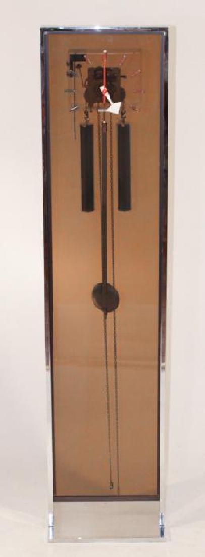 Howard Miller Lucite & Chrome Art Deco Style Clock (1 of 3)