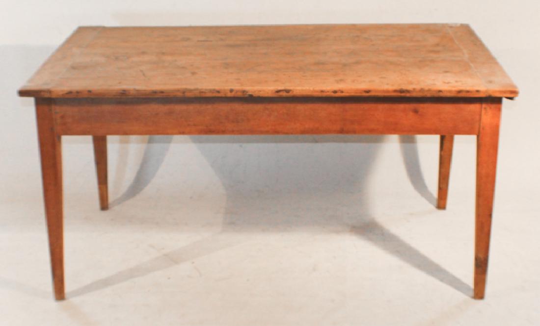 French 18th Century Walnut Harvest Table (1 of 3)