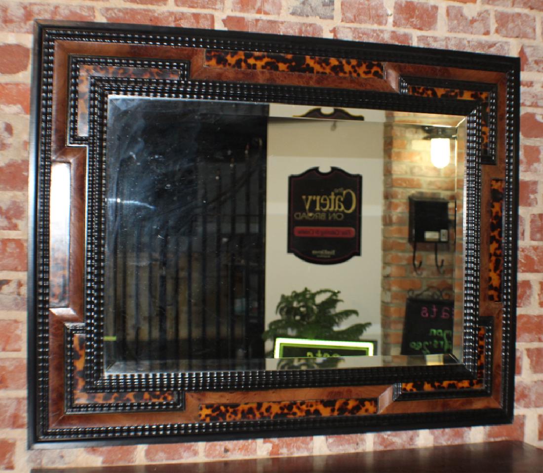 Classical Style Burl Wood Mirror (1 of 1)