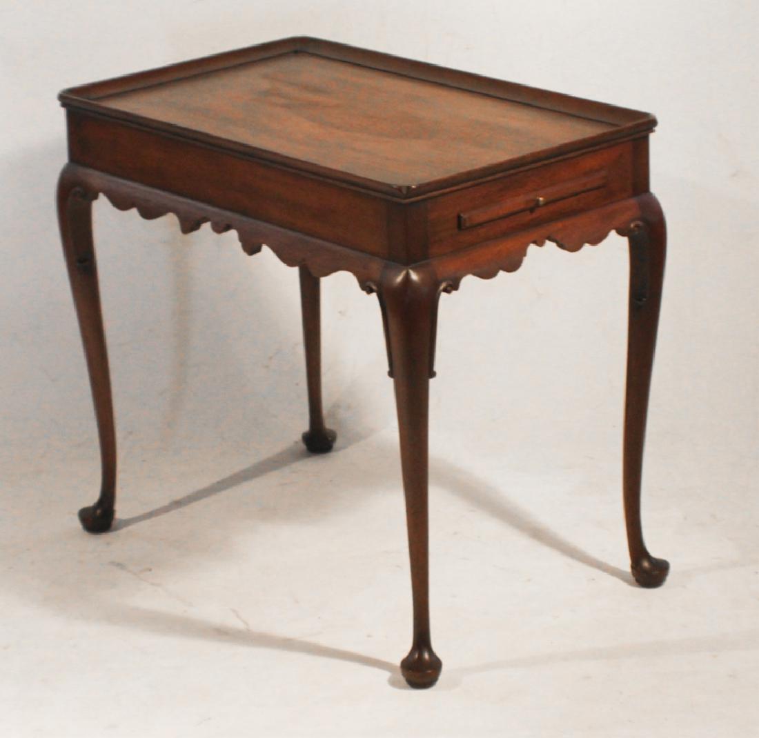 Kittinger Queen Anne Style Mahogany Tea Table (1 of 1)