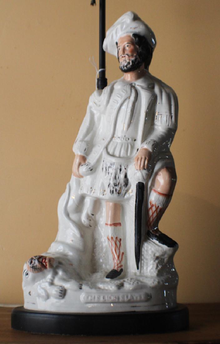 Antique Figural Staffordshire Pottery Piece (1 of 1)