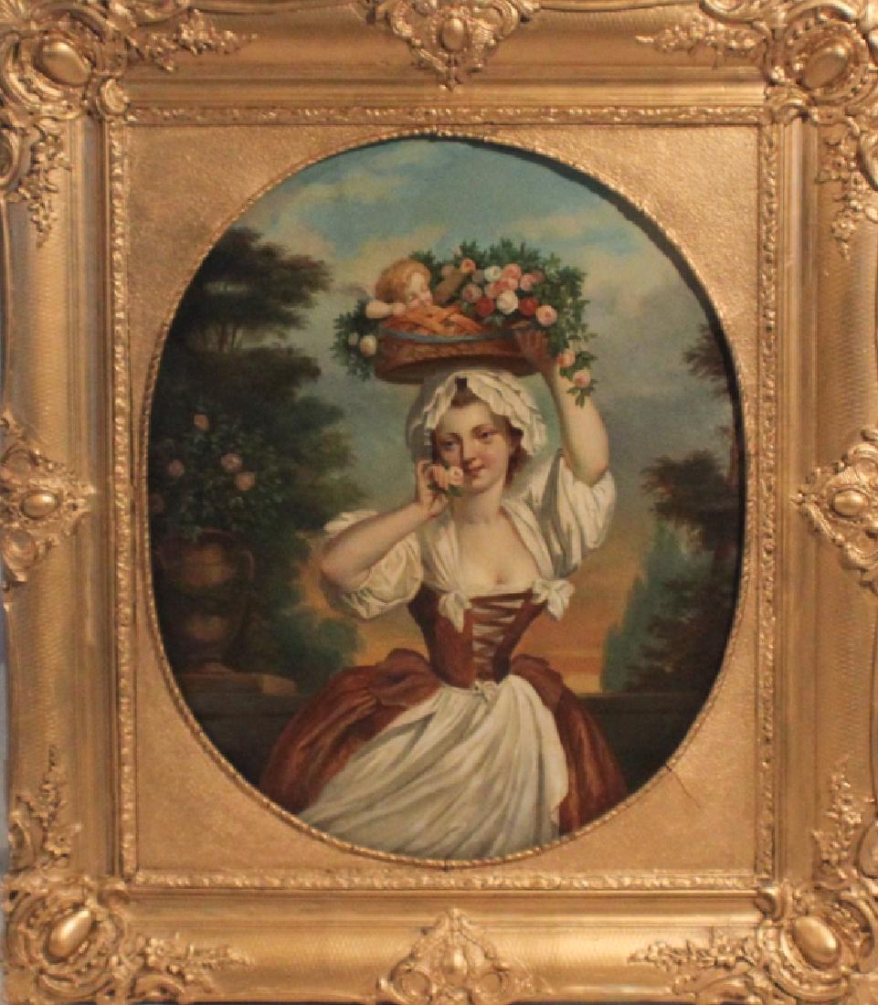 French School 19th Century Portrait of Young Lady (1 of 1)