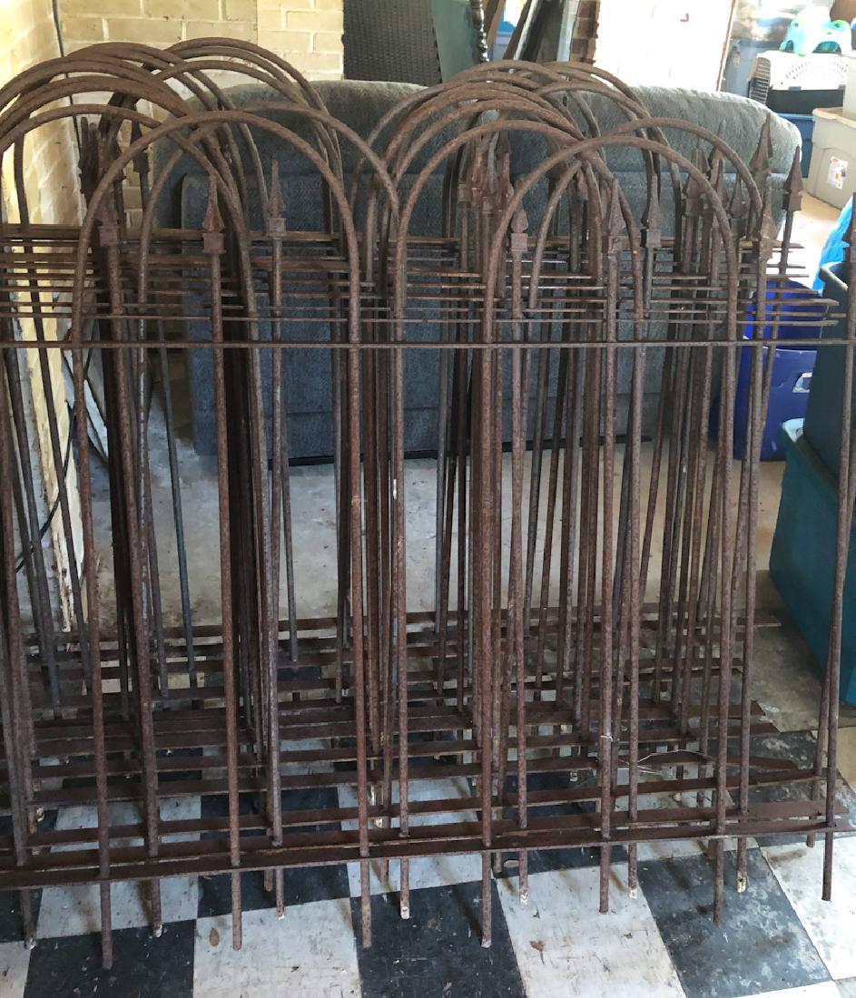 Antique Cast Iron Fence Segments (1 of 4)