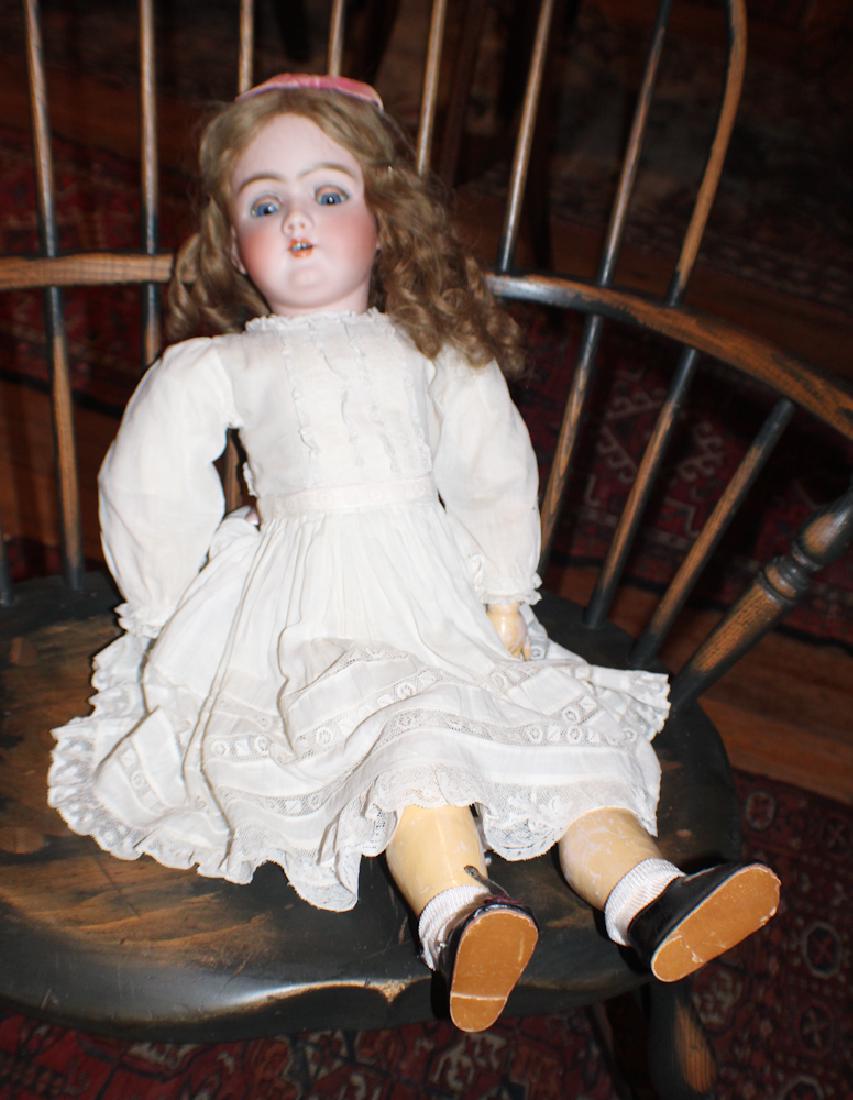 German Bisque Porcelain Doll With Dress & Clothing (1 of 3)