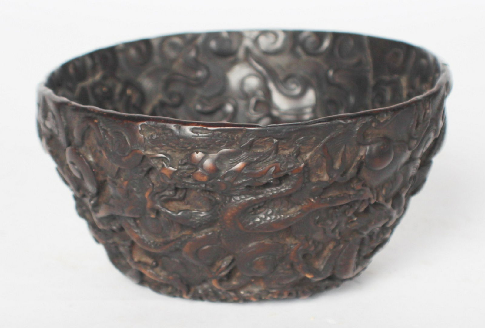 Antique Chinese Zitan Qing Period Libation Cup (1 of 5)