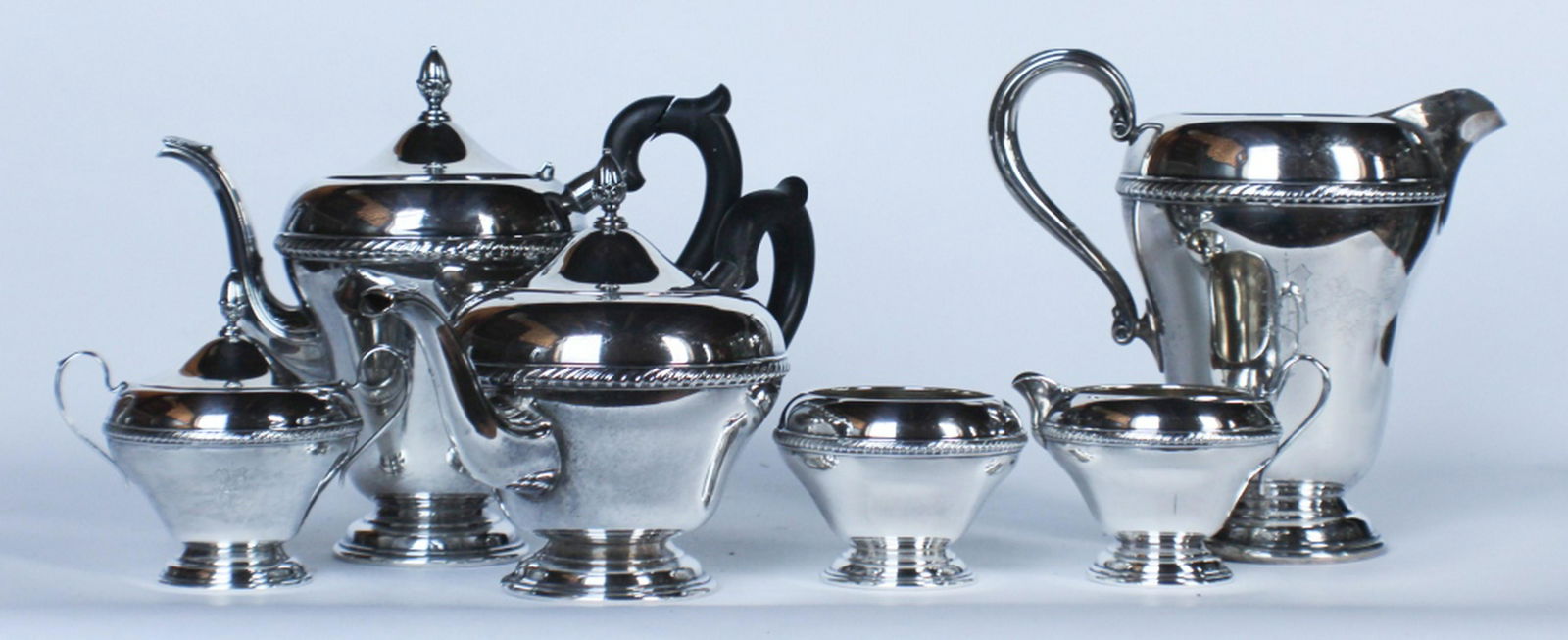 International Deco Sterling Tea & Coffee Service (1 of 2)