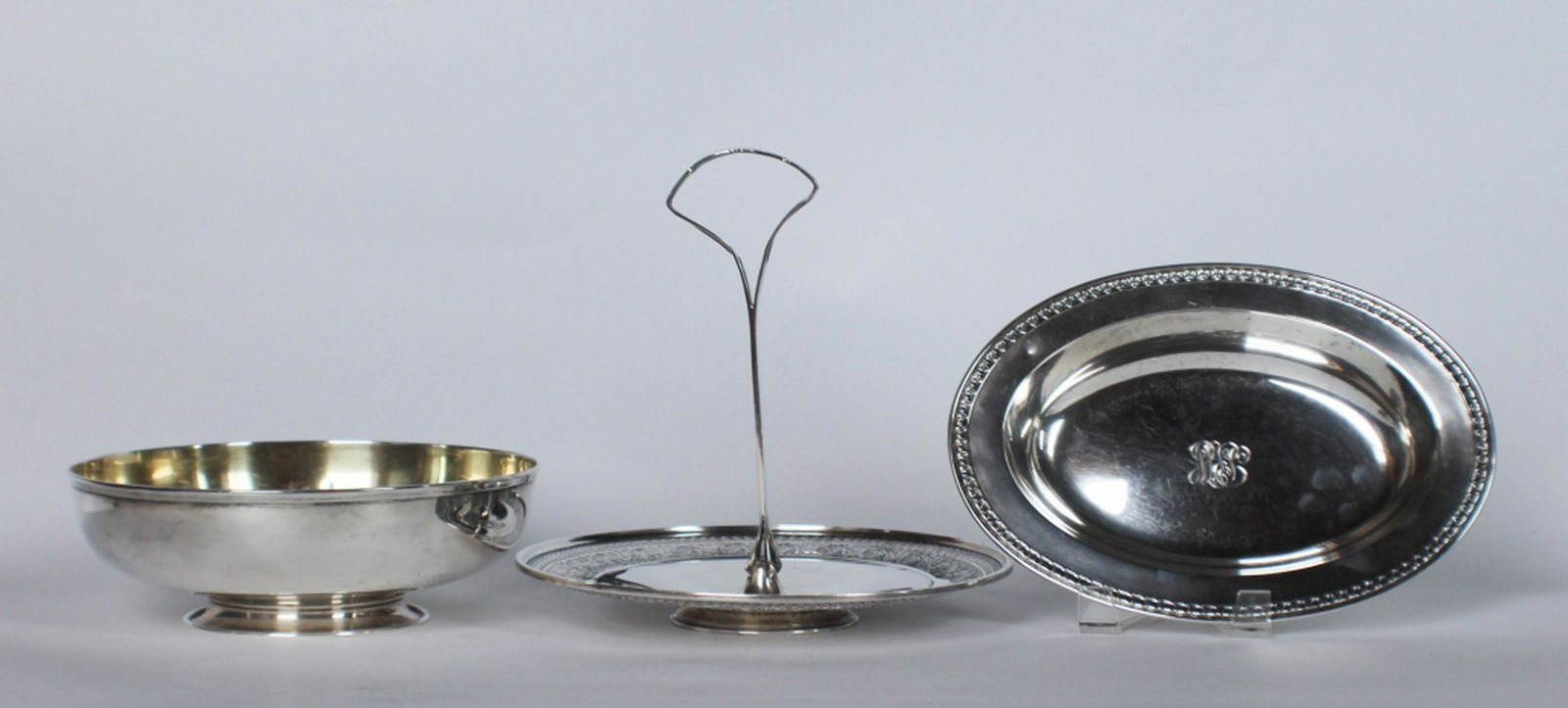 Vintage American Sterling Silver Serving Bowls (1 of 1)