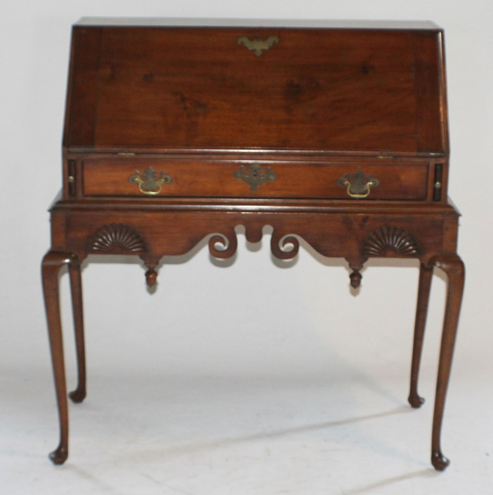 Handsome Queen Anne Desk on Frame (1 of 4)