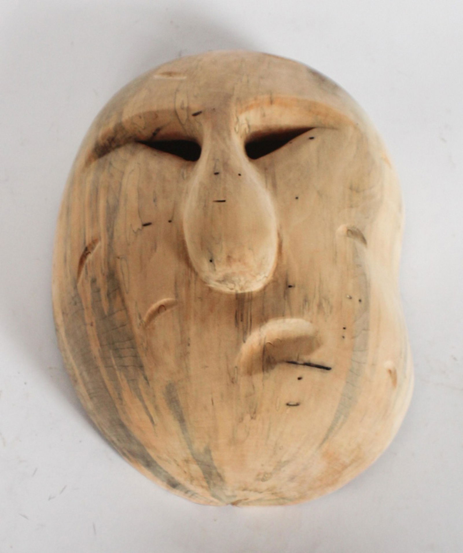 Cherokee Carved Wood Mask by Paul Hornbuckle (1 of 2)