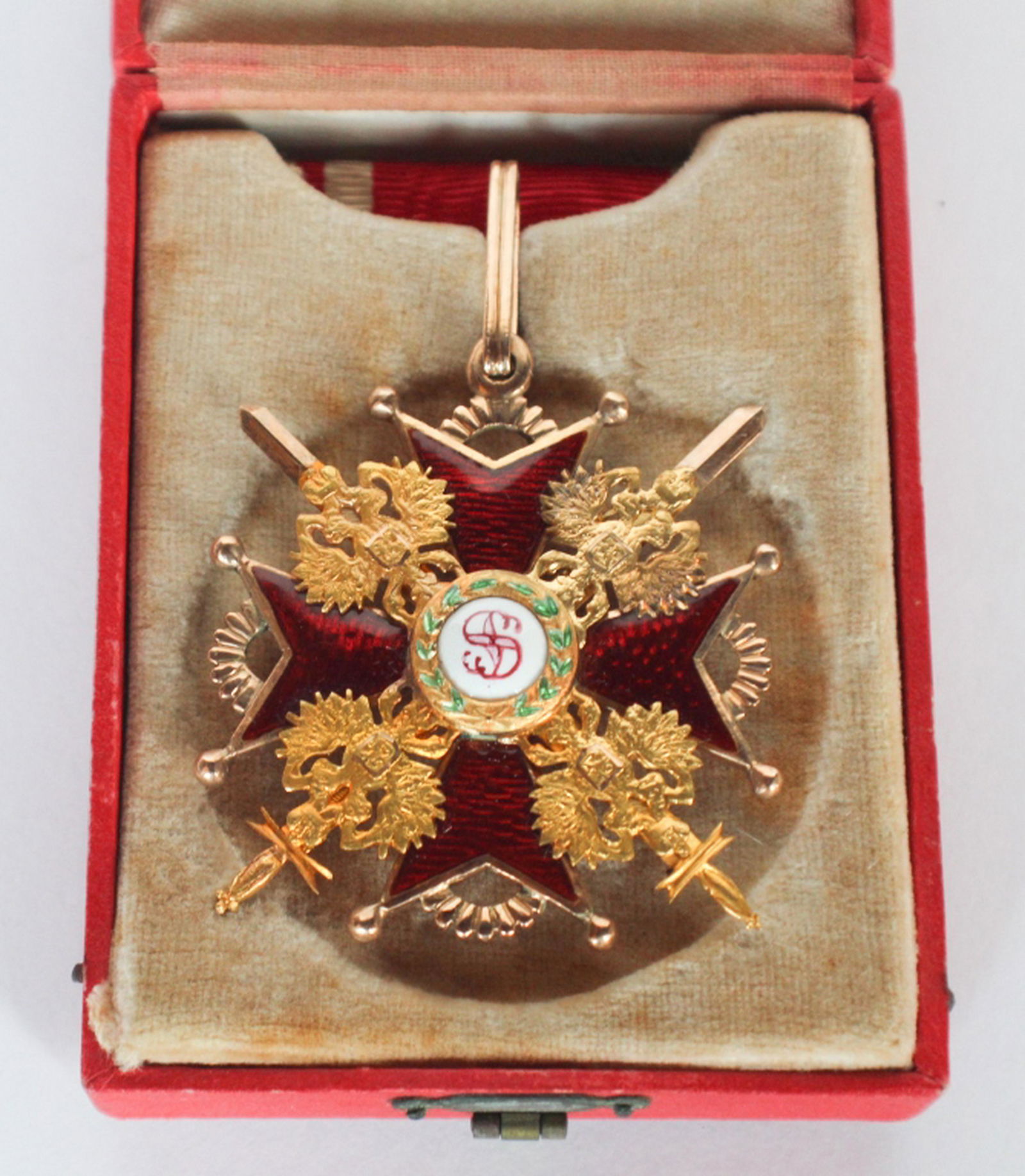 Antique Russian Imperial Gold Medal Order of Saint (1 of 14)