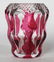 Mid Century Cut Glass Vase by Val Saint Lambert