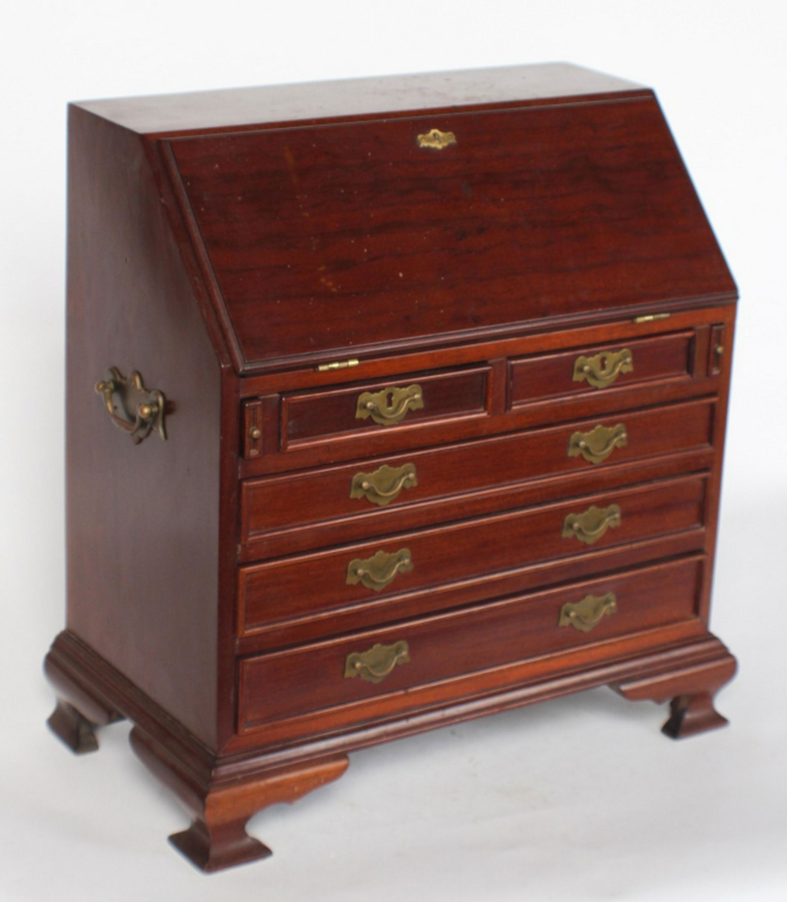 Bench Made Miniature Mahogany Slant Front Desk (1 of 2)