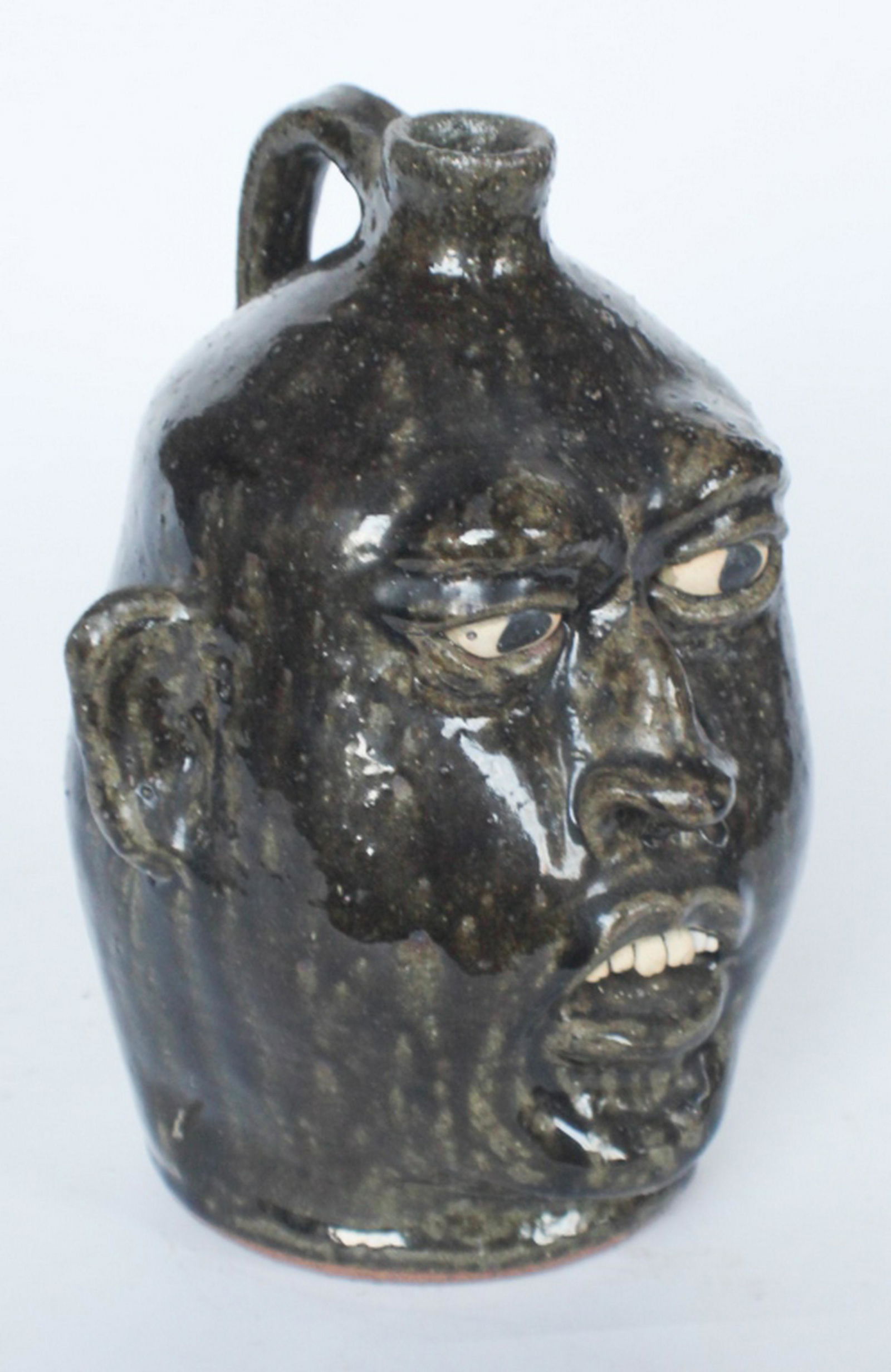 Southern Stoneware Face Jug by Lanier Meaders (1 of 3)