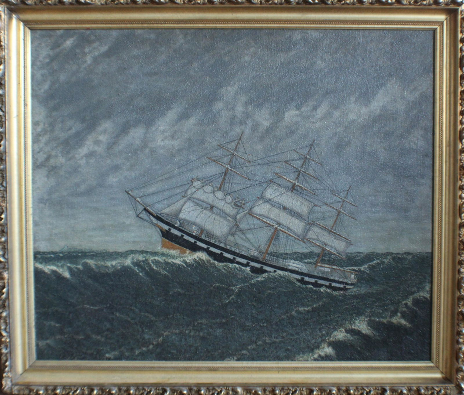 American or British School Ship Portrait (1 of 1)