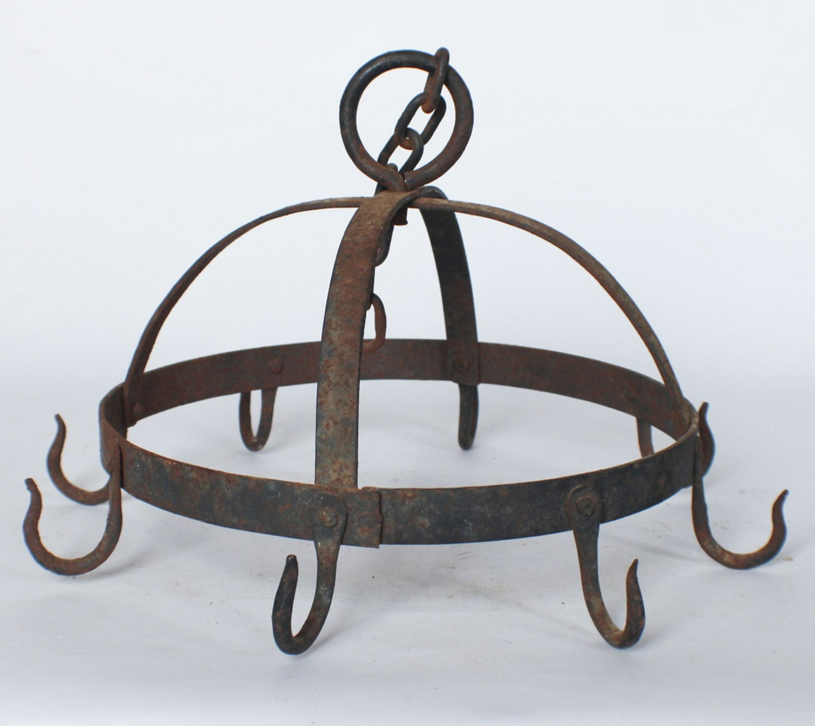 Antique Wrought Iron Hanging Meat Hook (1 of 1)