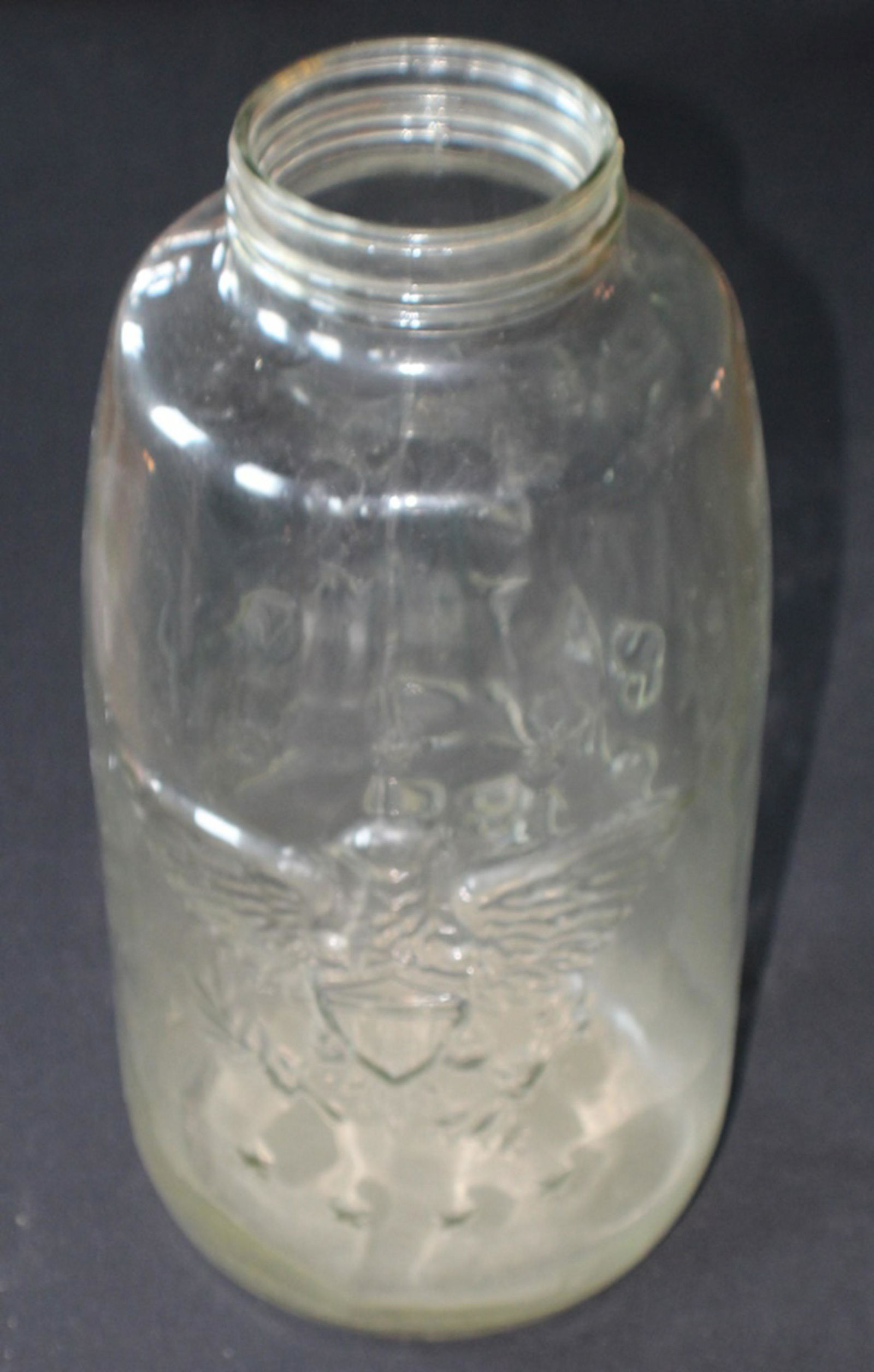 Vintage Large Glass Masons Pickle Jar (1 of 2)