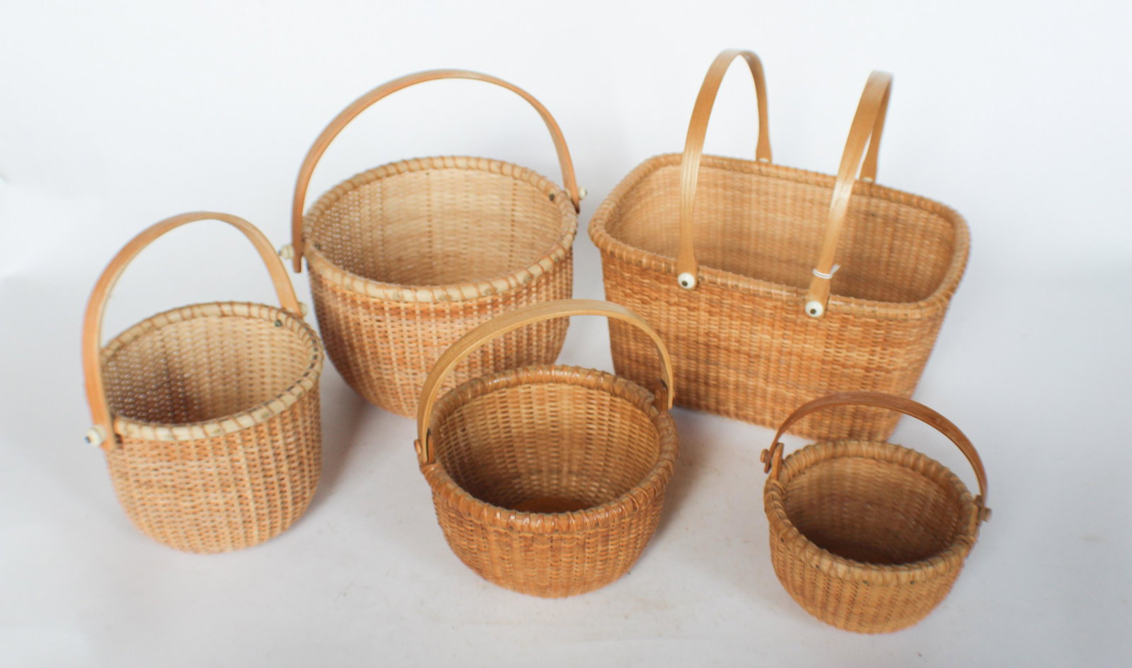 Collection Vintage Woven Nantucket Baskets (1 of 2)