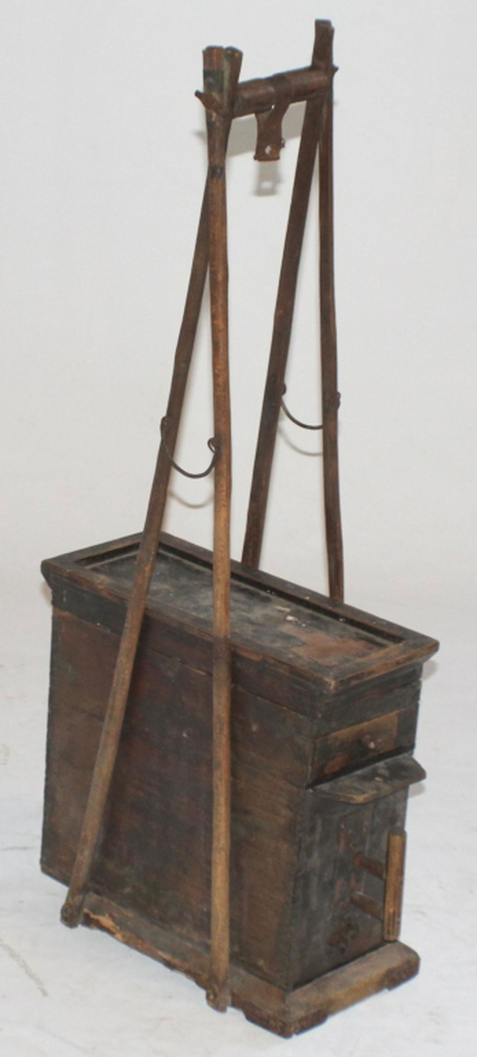 Antique Photography Film Development Wood Box (1 of 2)