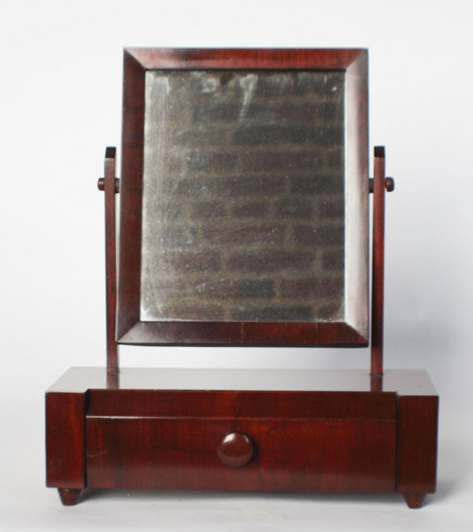 Federal Mahogany Dressing Table Top Mirror (1 of 1)