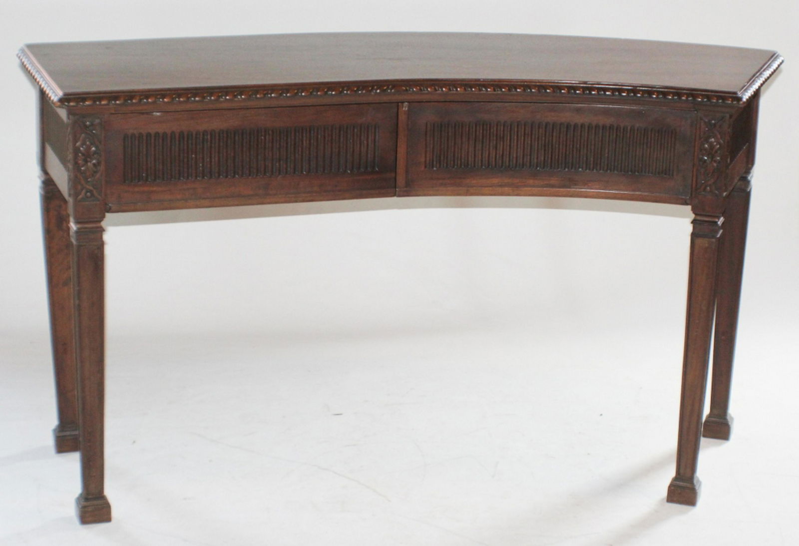 Irish Chippendale Style Carved Mahogany Server (1 of 4)