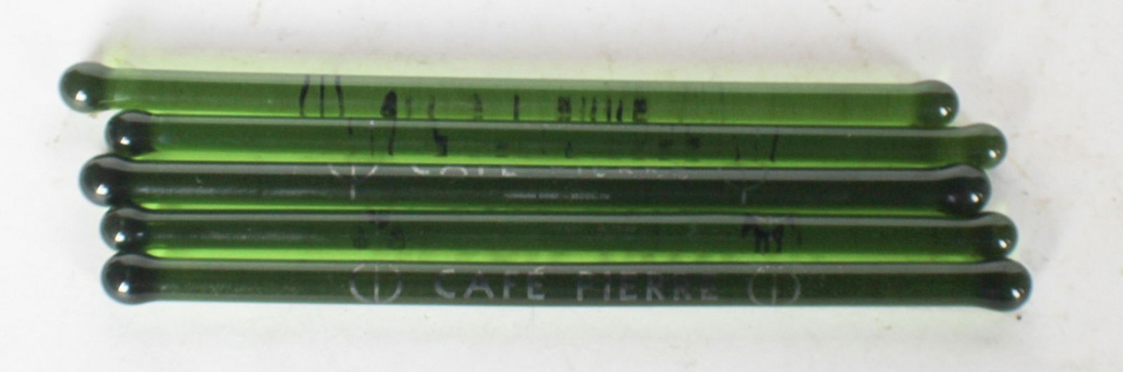 Set Five Art Deco Drink Mixers from Cafe Pierre (1 of 1)