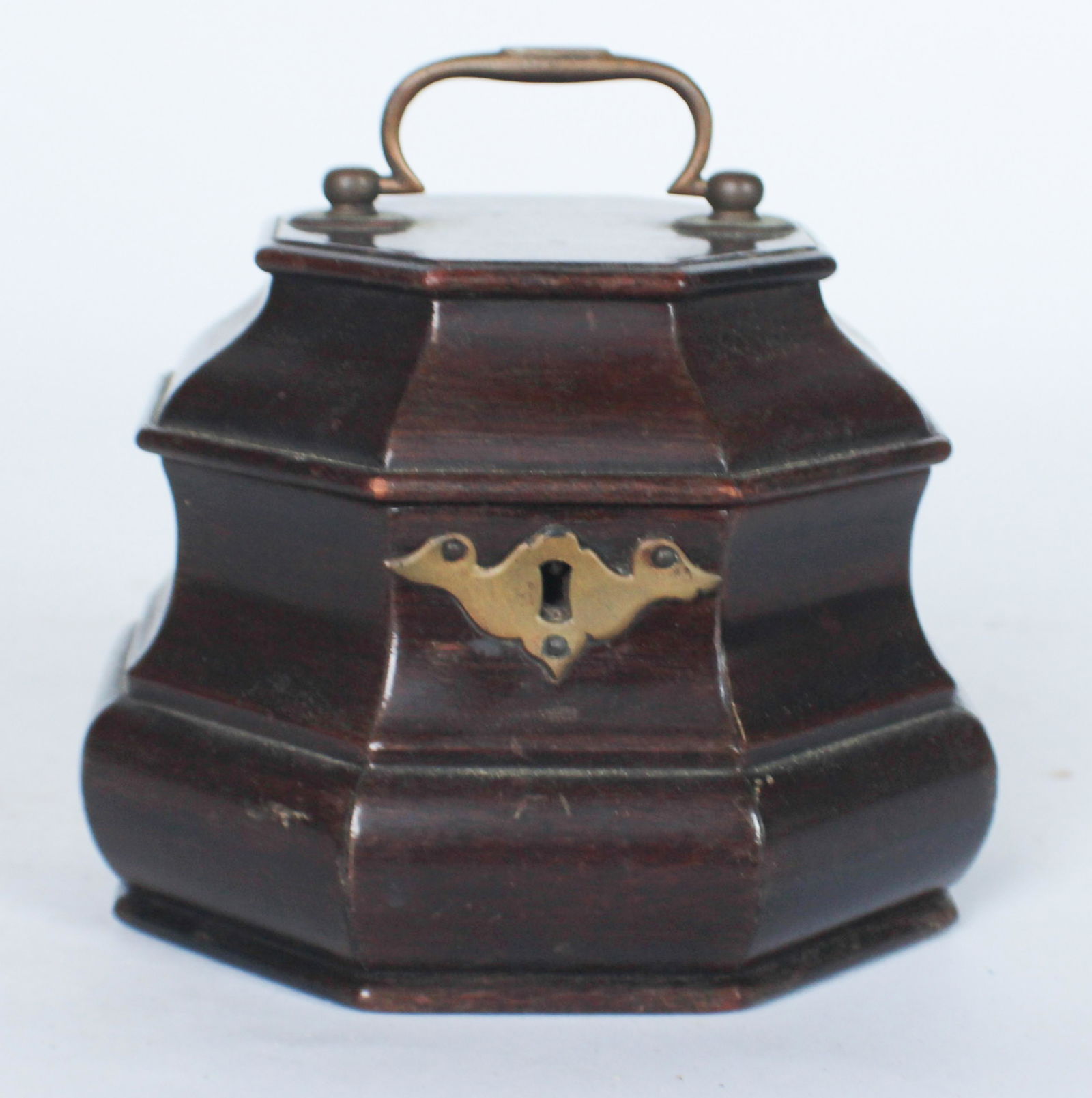 Chippendale Style Mahogany Tea Caddy (1 of 2)