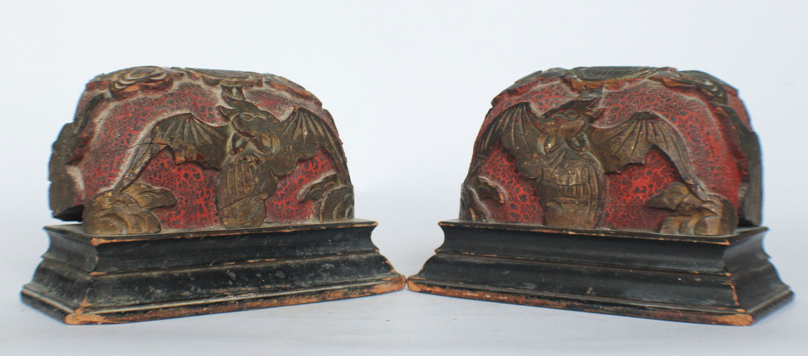 Good Pair Antique Chinese Wall Brackets (1 of 3)