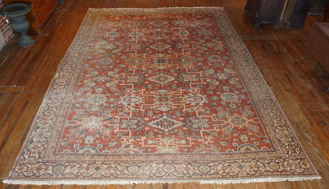 Very Fine Antique Persian Serapi Heriz Carpet (1 of 11)
