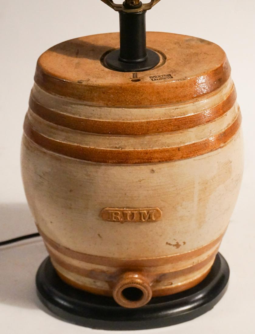 Antique English Doulton & Lambeth Stoneware Cooler (1 of 3)