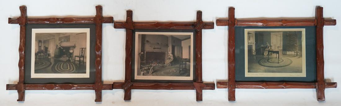 Three Wallace Nutting Photograph Interiors (1 of 4)