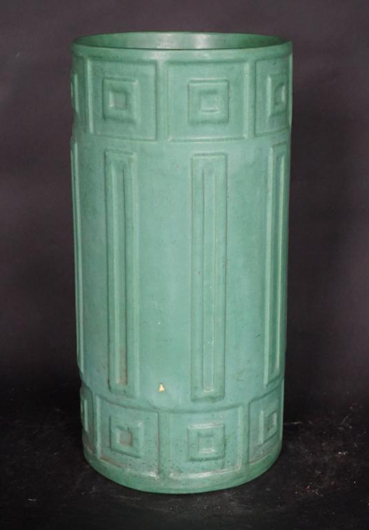 Arts and Craft Pottery Umbrella or Cane Floor Vase (1 of 3)