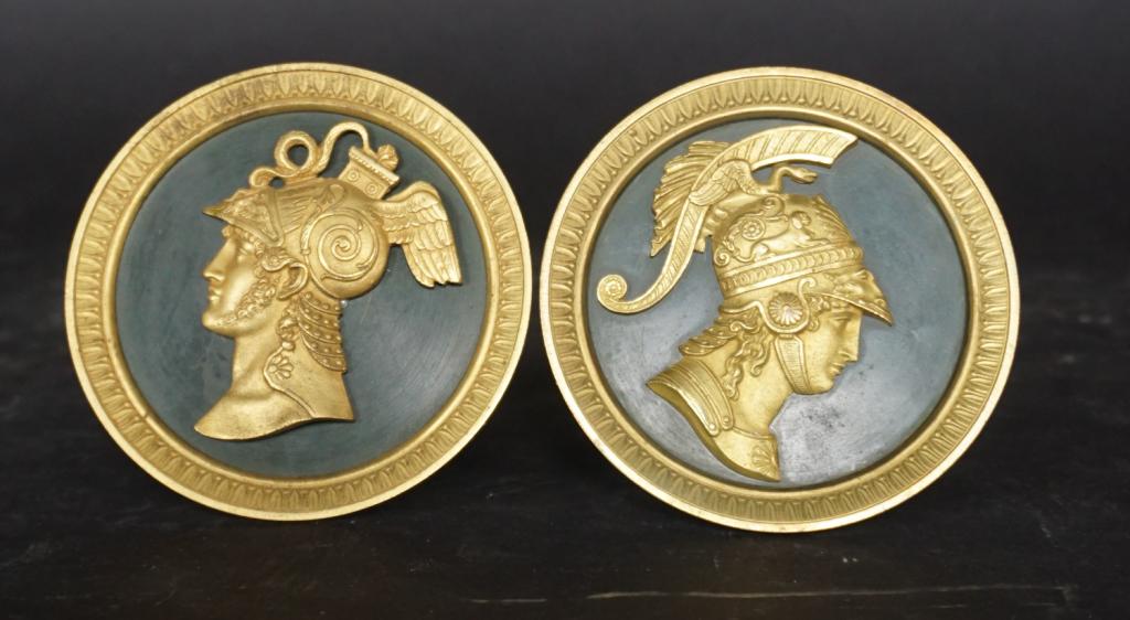 Napoleon III Style Gilt Metal Curtain Tie Backs (1 of 3)