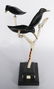 Southern Folk Art Carved & Painted Bird Tree - 2