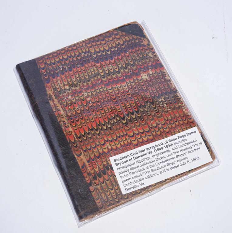 Southern Civil War Scrapbook (1 of 3)