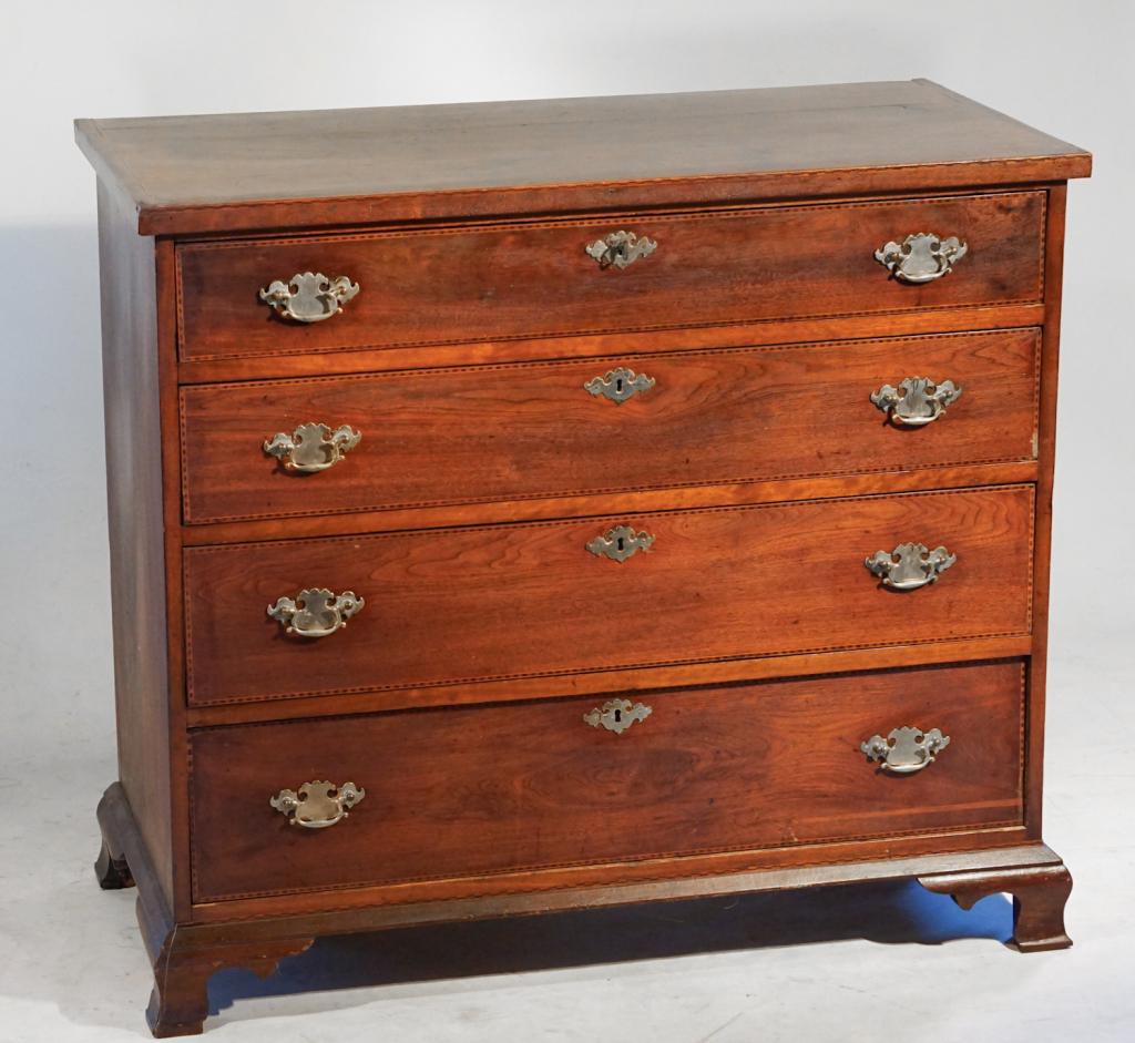 Fine Southern Inlaid Walnut Federal Chest (1 of 5)