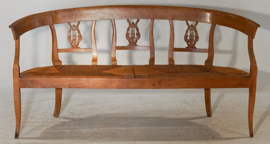 Fine French Neoclassical Fruitwood Sofa or Settee (1 of 2)