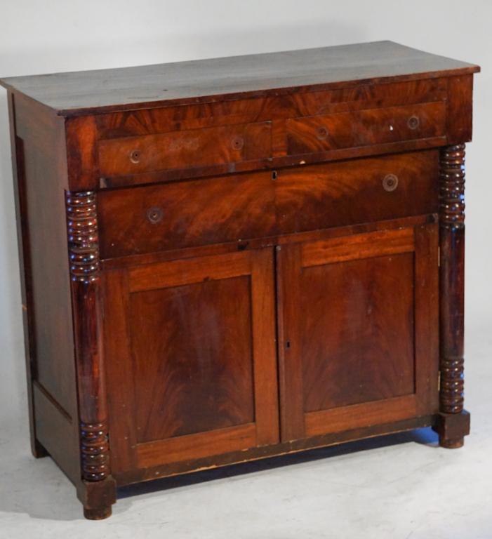 American Grain Painted Late Federal Jelly Cupboard (1 of 3)