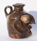 Southern Stoneware Figural Slave Made Face Vessel - 3
