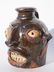 Southern Stoneware Figural Slave Made Face Vessel - 4