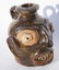 Southern Stoneware Figural Slave Made Face Vessel - 5