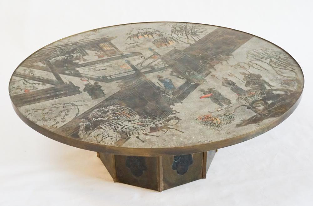 Rare Philip & Kelvin Laverne Circular Coffee Table (1 of 13)